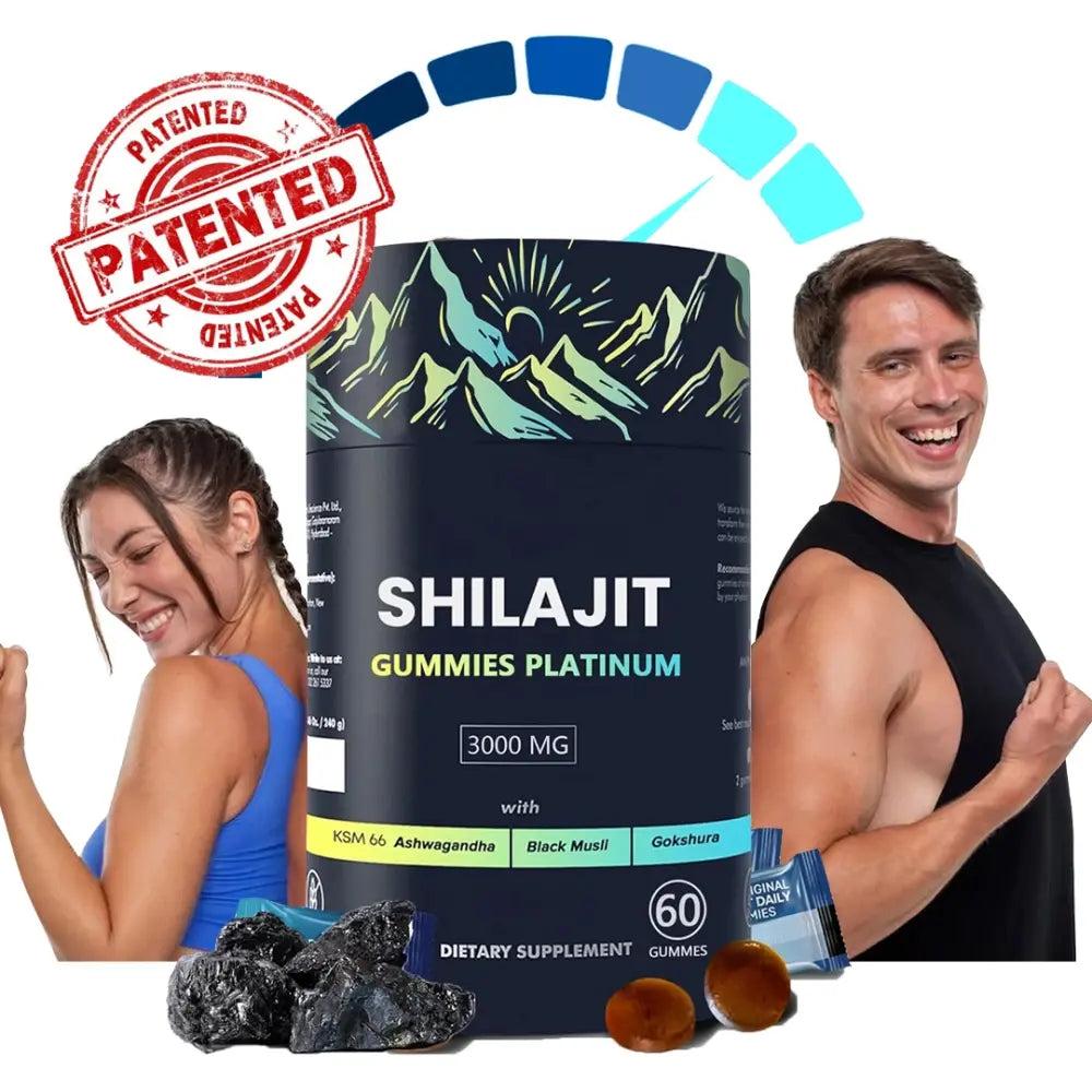 Shilajit Gummies Platinum 3000mg.