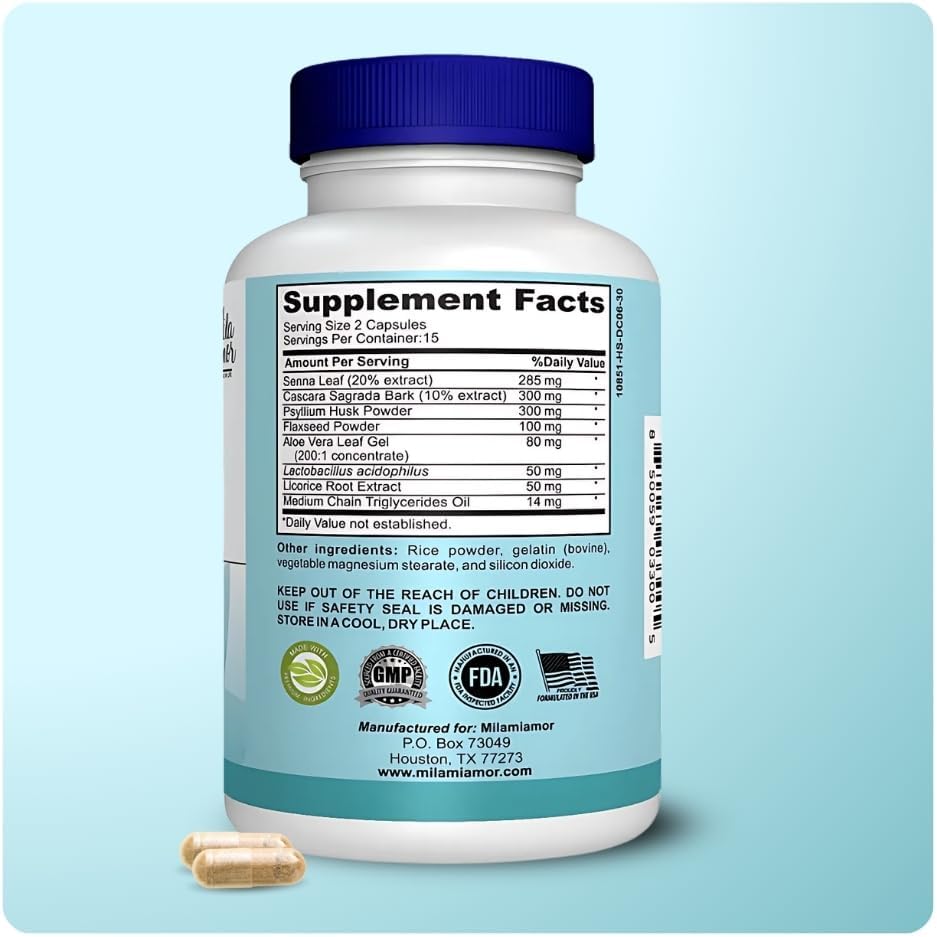 Mila Miamor 15 Day Cleanse - Gut and Colon Support