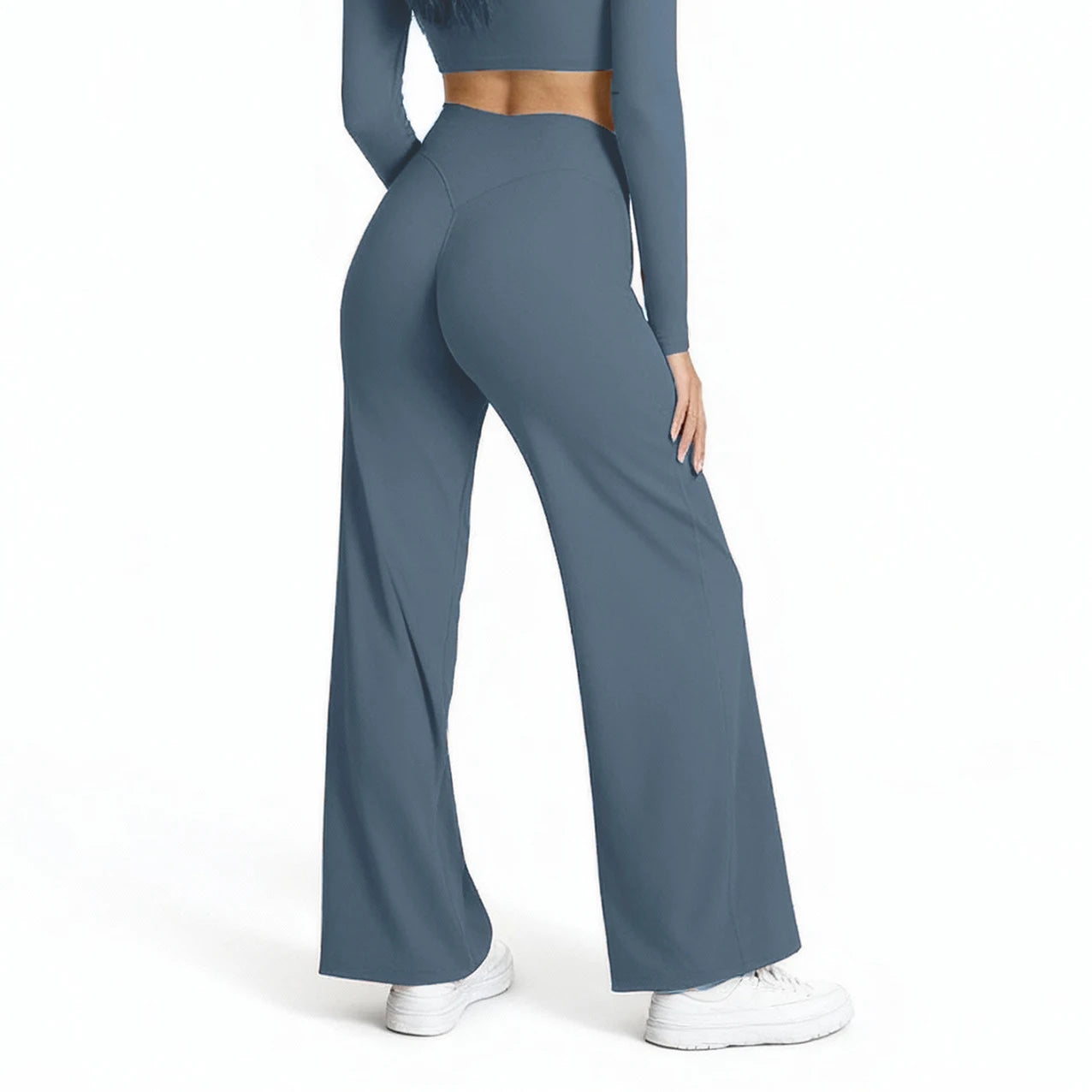 VEQKING Women's Quick-Dry Yoga Pants – Straight-Leg Sports Trousers