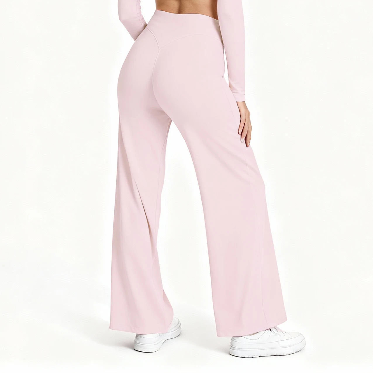 VEQKING Women's Quick-Dry Yoga Pants – Straight-Leg Sports Trousers